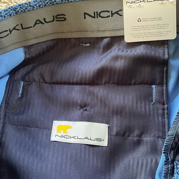 NEW Nicklaus Golf ⛳️ Shorts UPF 50 size 34 Moisture Wicking Eco Choice Stretch - Picture 4 of 13